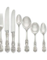 AN AMERICAN SILVER FLATWARE SERVICE