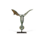 A MOLDED GILT COPPER AND ZINC EAGLE WEATHERVANE - фото 5