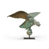 A MOLDED GILT COPPER AND ZINC EAGLE WEATHERVANE - фото 6