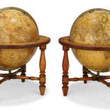 A NEAR PAIR OF ENGRAVED LORING`S CELESTIAL AND TERRESTRIAL TABLE GLOBES - photo 4