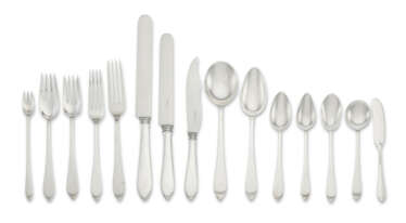 AN AMERICAN SILVER FLATWARE SERVICE