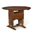 A WILLIAM AND MARY RED-PAINTED PINE HUTCH TABLE - Auktionspreise