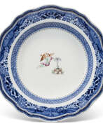 Exportation chinoise. A CHINESE EXPORT PORCELAIN &#39;ORDER OF THE CINCINNATI&#39; SOUP PLATE