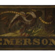 A POLYCHROME PAINT-DECORATED &#39;EMERSON&#39; TAVERN SIGN - Now at the auction