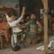 STUDIO OF ADRIAEN BROUWER (OUDENAARDE 1605 / 06-1638 ANTWERP) - Now at the auction