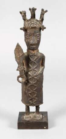 Bronzefigur Benin - Foto 1