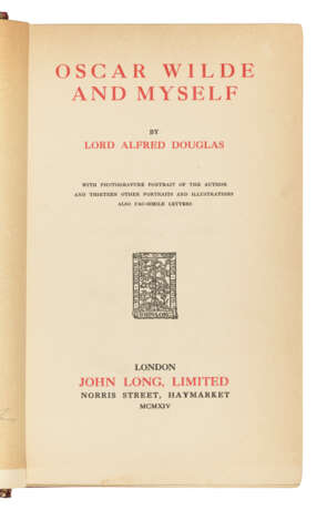 DOUGLAS, Lord Alfred (1870-1945) - photo 2