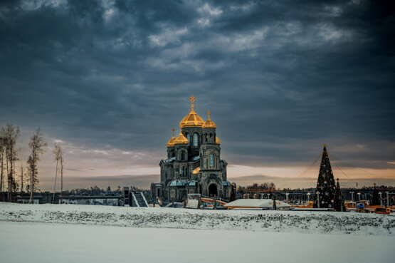 Сочельник Фотобумага Photographie numérique Совремнный пейзаж Paysage architectural Russie 2025 - photo 1