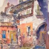 Mende, Heribert (20. Jh.) "Ascona", Aquarell, bez. "Ascona Sept 59", unsign., 52x34 cm, ungerahmt - photo 1