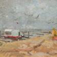 Sementsov, Alexandre (1941-2005) &quot;Strand bei Duhnen Cuxhaven&quot;, Öl/Lw., monogr. u.r. und dat. ´94, rückseitig sign. und betitelt, 45x50 cm, Rahmen - Jetzt bei der Auktion