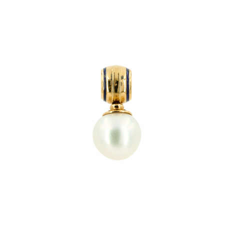 Wellendorff. Pearl-Enamel-Diamond-Pendant - photo 2