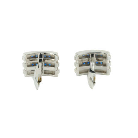 Sapphire-Cufflinks - photo 4