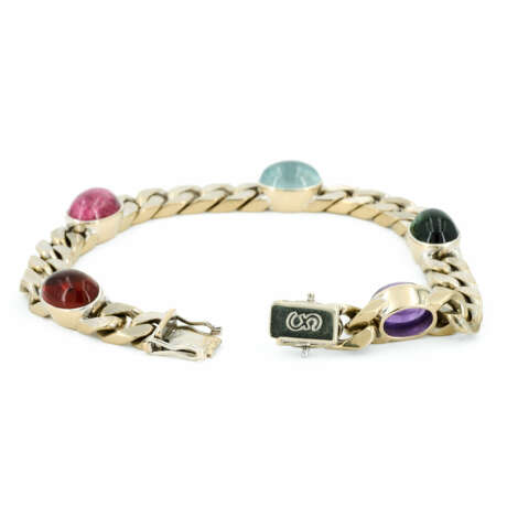 Gemstone-Curb-Chain-Bracelet - photo 4