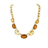 Citrin-gemstone-necklace - photo 1