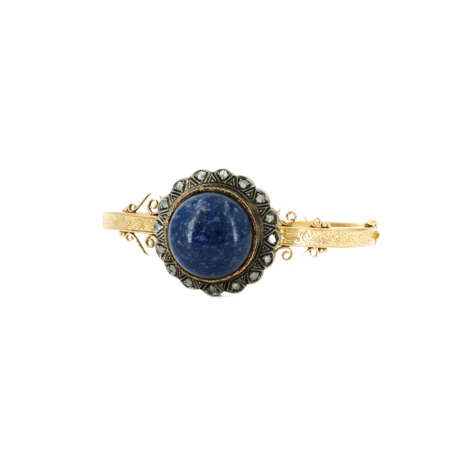 Lapislazuli-Diamant-Armreif - Foto 1