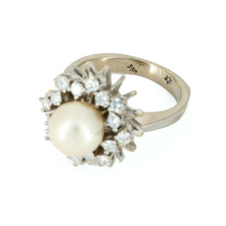 Pearl-Diamond-Ring - фото 4