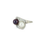 Pearl-Diamond-Ring - photo 1