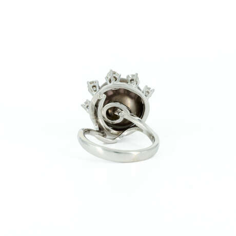 Tahiti Pearl-Diamond-Ring - photo 3