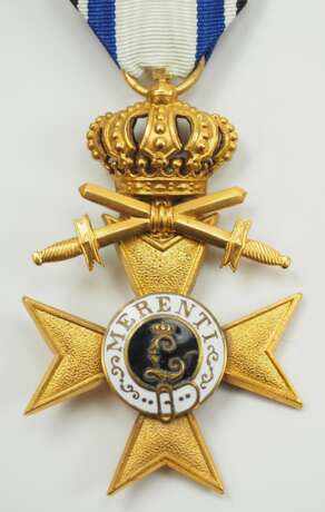 Bayern: Militär-Verdienstkreuz, 3. Form (1913-1918), 1. Klasse mit Krone und Schwertern. - фото 1