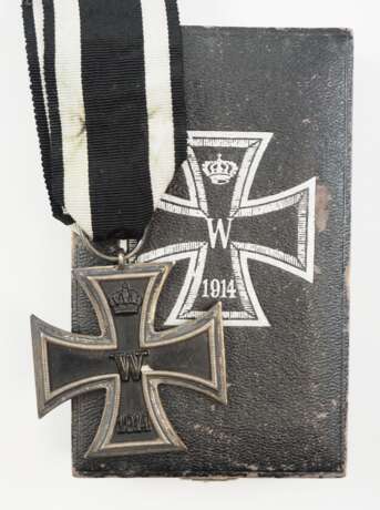 Preussen: Eisernes Kreuz, 1914, 2. Klasse, im Etui. - photo 1