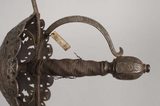 Glockenrapier Italien 17. Jahrhundert - Foto 4