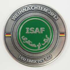 BRD: Coin des Bundesministerium der Verteidigung, Weihnachten 2012 - ISAF.