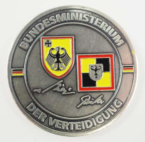 BRD: Coin des Bundesministerium der Verteidigung, Weihnachten 2012 - ISAF. - фото 2