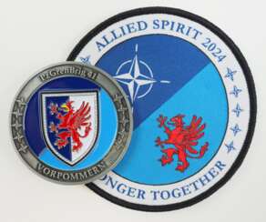 BRD: Coin der Pz.Gren.Brig. 41 Vorpommern - Allied Spirit 2024.