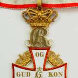 Dänemark: Dannebrog Orden, Christian X. (1912-1947), Komtur Kreuz. - Foto 1