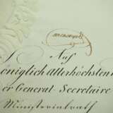 Bayern: Patent zum General-Major der Landwehr 1848. - photo 3