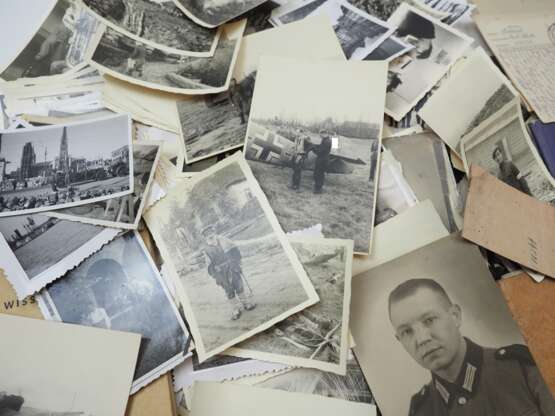 Wehrmacht: Fotonachlass eines Angehörigen der 2. Kompanie leichte Bau-Pionier-Bataillon 504. - фото 2