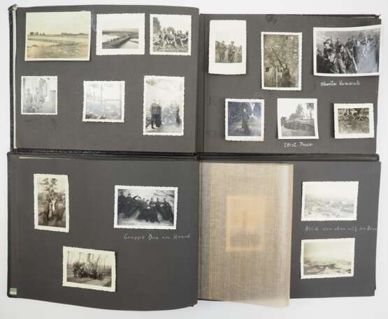 Wehrmacht: Lot Fotoalben - 2 Exemplare. - photo 1