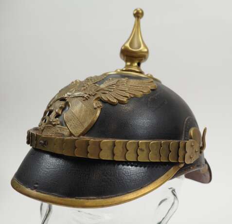 Baden: Pickelhaube für Mannschaften der Polizei / Zoll. - фото 1