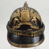 Baden: Helm für Kommandanten der Feuerwehr - um 1870. - Foto 2