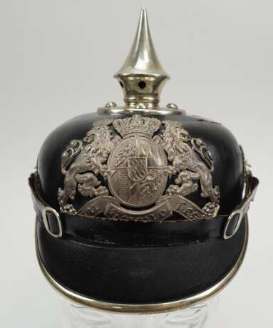 Bayern: Pickelhaube für Mannschaften im Infanterie-Leib-Regiment. - photo 2