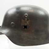 Wehrmacht: Stahlhelm M35 - Doppelemblem. - фото 3