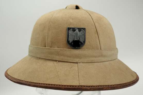 Wehrmacht: Tropenhelm des Afrikakorps, 1. Modell. - photo 2