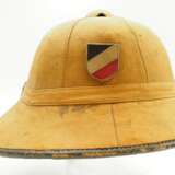 Wehrmacht: Tropenhelm des Afrikakorps, 1. Modell. - Foto 3