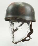 Übersicht. Luftwaffe: Stahlhelm M 38 für Fallschirmjäger. 