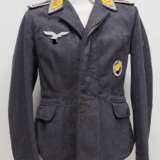 Luftwaffe: Fliegerbluse eines Oberfeldwebel / Offiziersanwärter der Fallschirmjäger. - photo 1