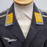 Luftwaffe: Fliegerbluse eines Oberfeldwebel / Offiziersanwärter der Fallschirmjäger. - photo 2