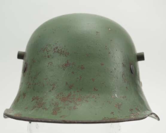 3. Reich: Polizei Stahlhelm M31 - 2 Embleme. - Foto 2