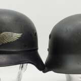 3. Reich Stahlhelm Glocken - 2 Exemplare. - Foto 2