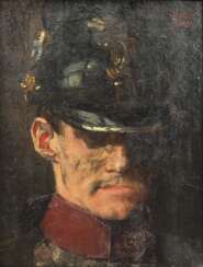 Röhm, Hans: Bayerischer Soldat um 1870.