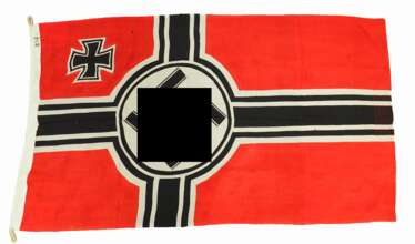 Kriegsmarine: Reichskriegsflagge 80 x 135 cm.