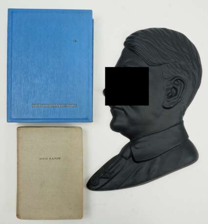 Adolf Hitler Plakette / "Mein Kampf". - фото 1