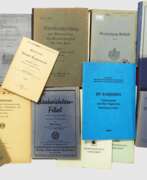 Bücher & Handschriften. Dienstvorschriften und Dienstanweisungen - Lot.