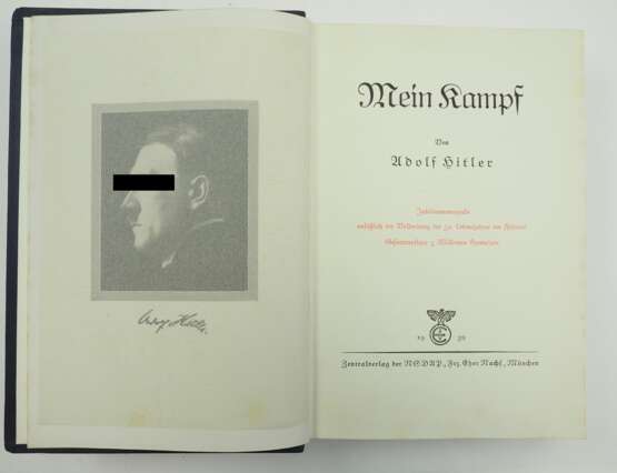 Hitler, Adolf: Mein Kampf - Jubiläumsausgabe. - photo 3