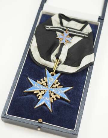 Preussen: Orden Pour le Mérite, für Militär-Verdienste, im Etui, mit Miniatur. - photo 2