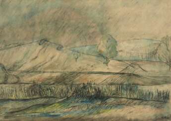 Buchheister, Carl (1890-1964): Landschaftsbild (1934).